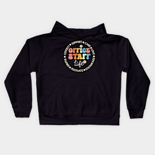 Office Staff Week Back to School Kids Hoodie